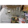 Image 3 : Home Makers / Digest books + Misc canning jars