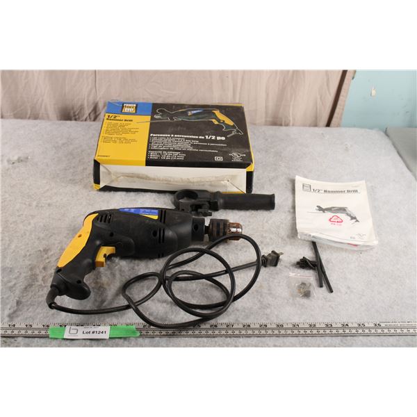 Powerfist 1/2" Hammer drill - rusted but works fine