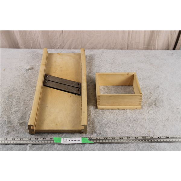 wooden cabbage slicer