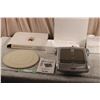 George Foreman Grill (looks new) + Bakestone