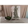 Garden Statue (St Francis)  + Frog planter (new)
