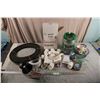 Garden Hose + Plumbing Inlet Kit + minikeg + misc