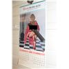Image 1 : VINTAGE LARGE PIN-UP CALENDAR NUDIE