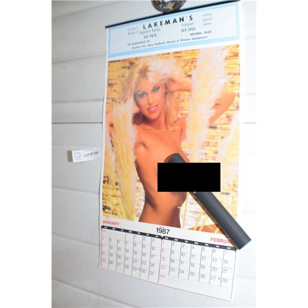 VINTAGE PIN-UP CALENDAR