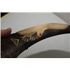 Image 2 : CARVED EAGLE HORN CARVING