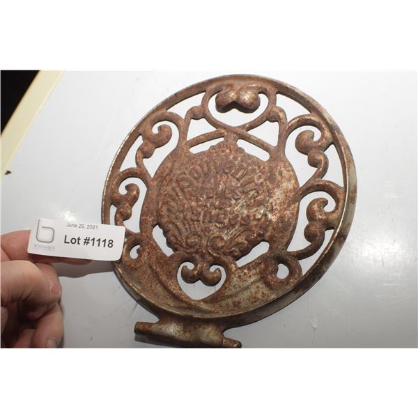 ANTIQUE CAST TRIVET