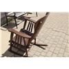 Image 4 : ANTIQUE WOODEN ROCKING CHAIR