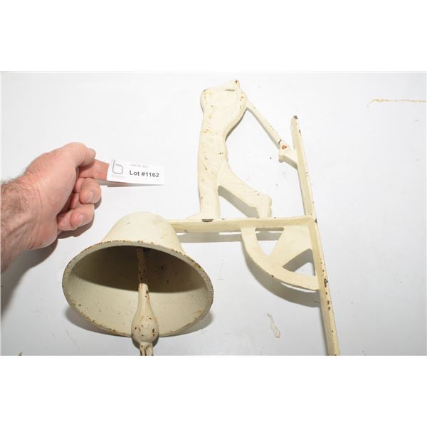 CAST IRON GOLFING DINNER BELL