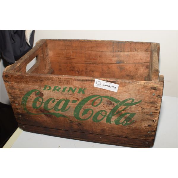 ANTIQUE COCA COLA WOODEN BOX