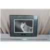 Framed "White Wolf Of Thompson" Limited Edition #'d Print by Owen Garratt (Sask Artist)