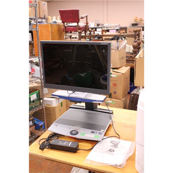 Optelec 22" Magnifying Table Scanner - CV-DP-TF22 Clearview+