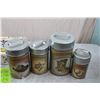 Image 2 : Western Style Food Canisters + misc kitchenware