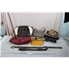 Ladies Purses, handbags + Belts