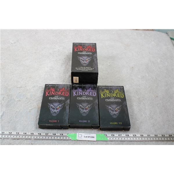 VHS Tapes - Kindred The Embraced Vampire 3 movie Collection