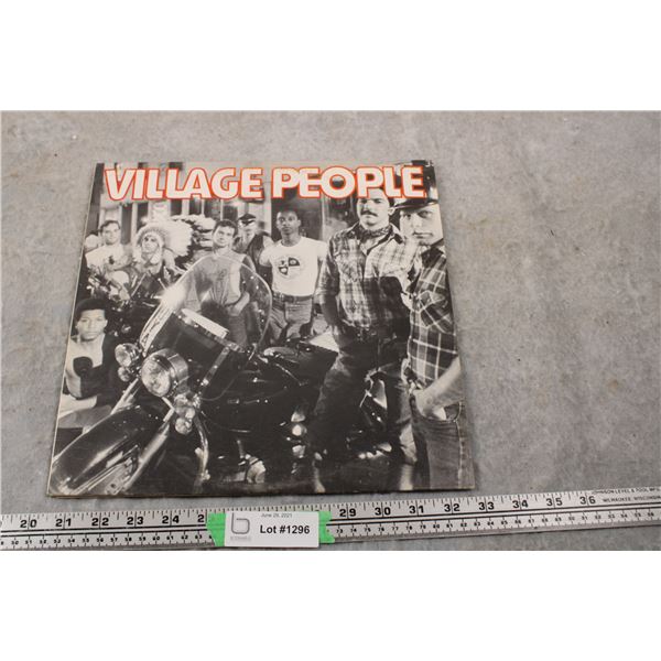 Vinyl Record - Village People (has scratches)