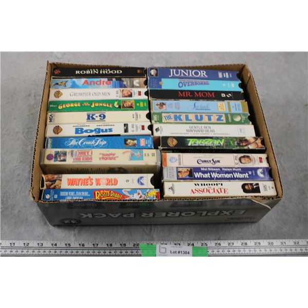 VHS Tapes - Various Family Movies