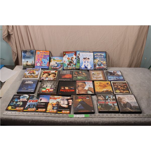 DVD Movies - southpark 1st season, pulp fiction, action movies + kids movies