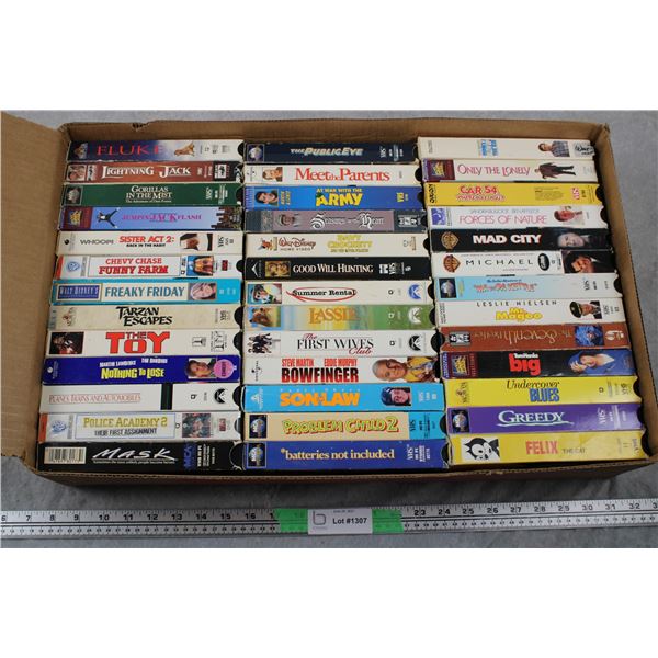VHS Tapes - 36+ Family Movies + various