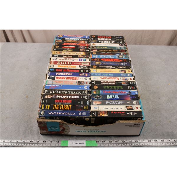 VHS Tapes - 40+ Various Action Movies