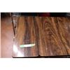 Image 2 : Vintage Drop-Fold down table Woodgrain with Metal Legs - good condition 36" long x 24" wide x 30" H