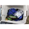 Image 2 : Tote with Heavy Duty Boost cables, Shoe cleats, + misc items