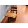 Image 2 : Vintage wooden school deck (small child size)