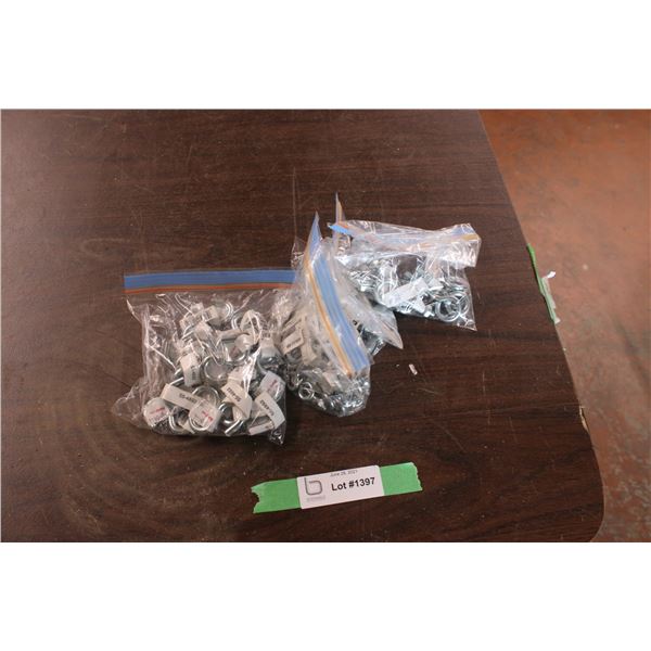 3 Bags of Screw in Hooks Hardware