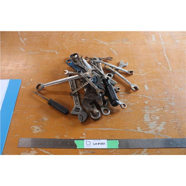 Wrenches Tools Lot