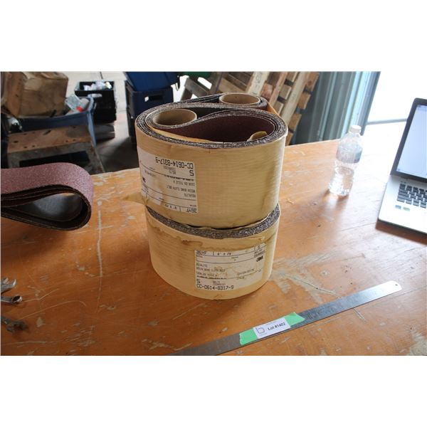 (2X THE MONEY) 3M Sanding Belts 6" x 79"
