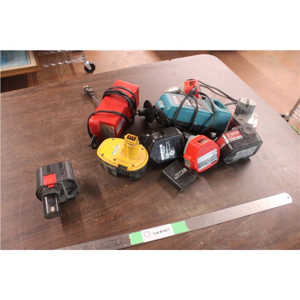 Drill Batteries and Chargers