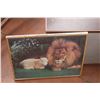 Image 2 : Little Coffee Table with Lion Picture