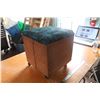 Image 2 : Wooden Foot Stool on Casters