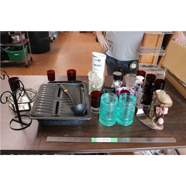 Glassware and Misc Items