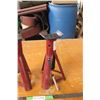 Image 4 : Pair of Red Jack Stands