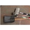 Image 2 : Broom Hoe and Plastic Shovel