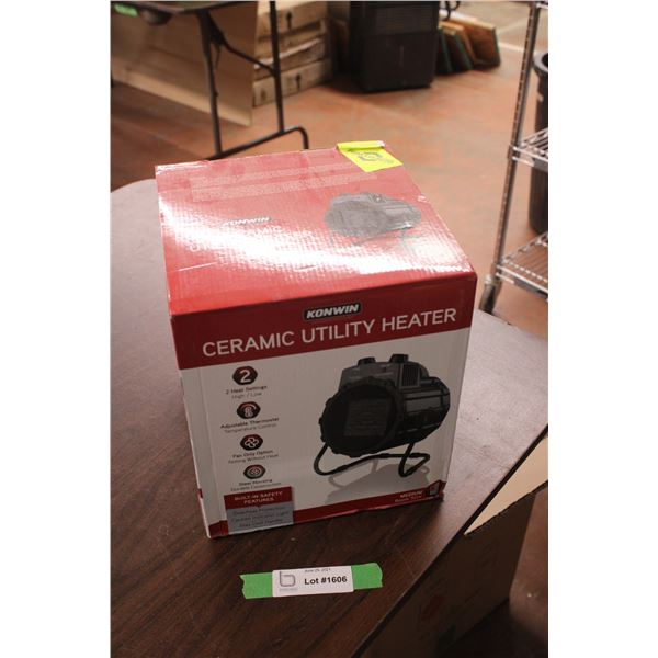 Konwin Ceramic Utility Heater (new In Box)