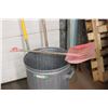 Image 4 : (3) Garden Tools and Garbage Can