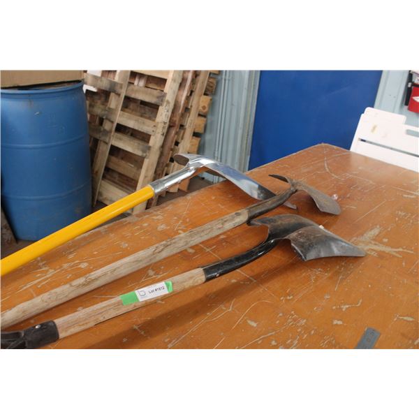 Aluminum Shovel and 2 Spades
