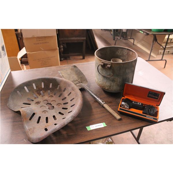 Tractor Seat Coal Shovel Philishave Shaver