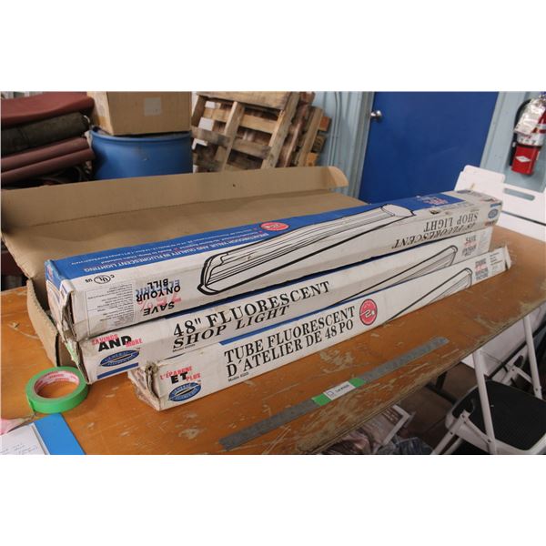 48" Fluorescent Light Bulbs and Fixtures