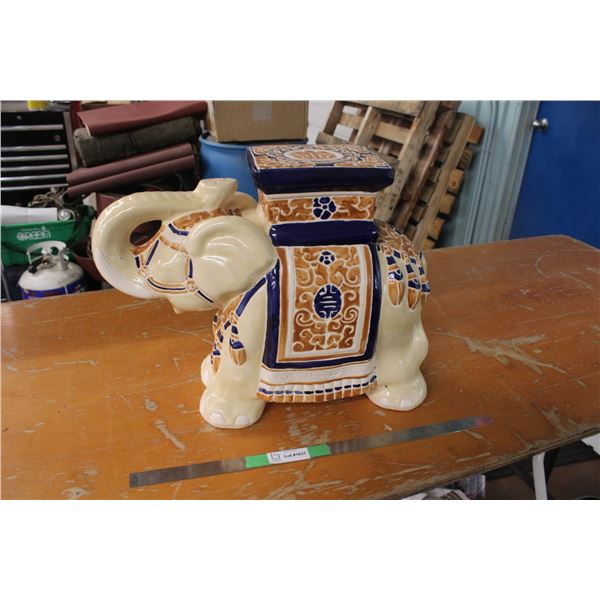 Large Ceramic Elephant