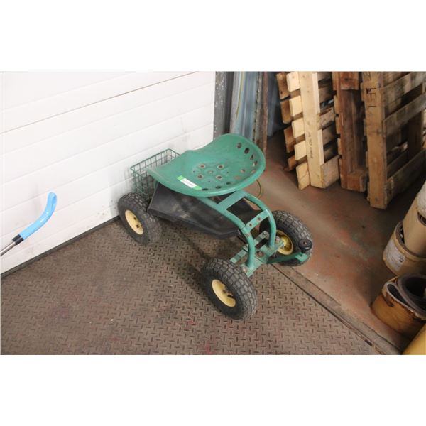 4 Wheel Cart with Seat