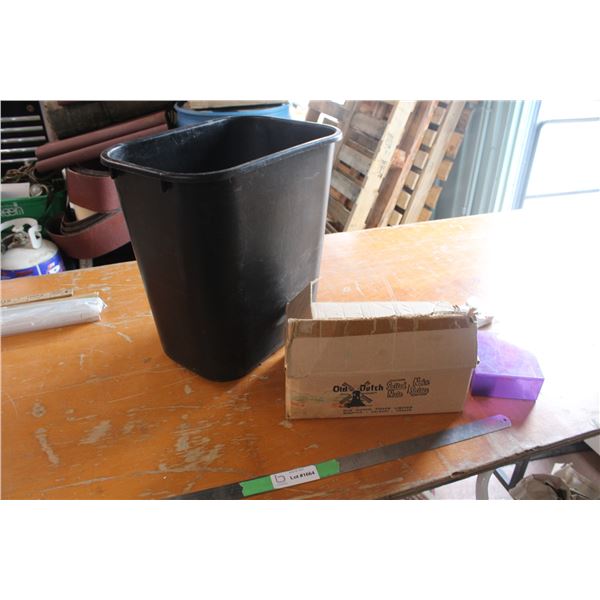 Garbage Bin of Soaps and Candles