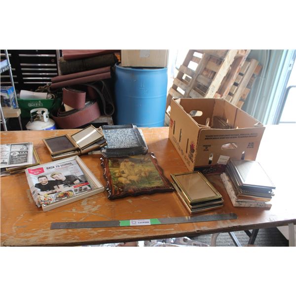 Large Lot of Picture Frames