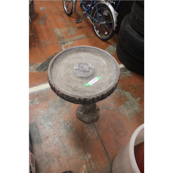 Bird Bath Concrete