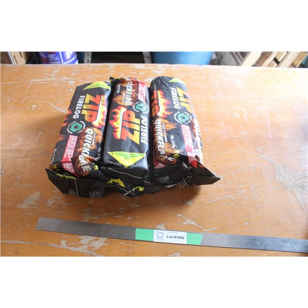 (3X THE MONEY) Fire Logs