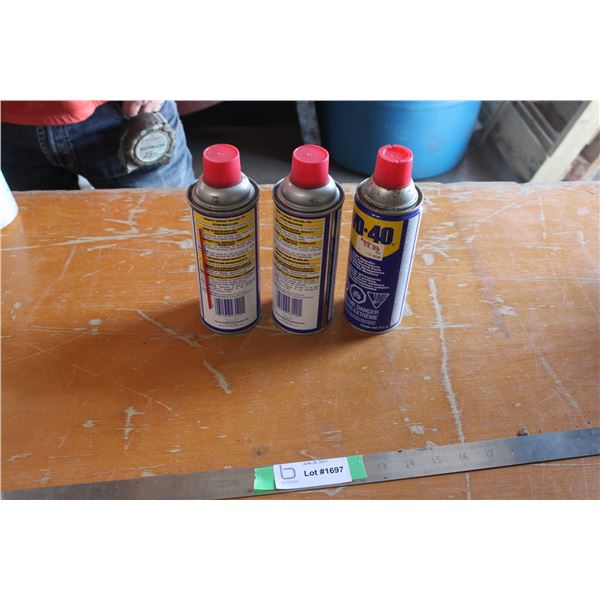 (3) Cans of WD-40