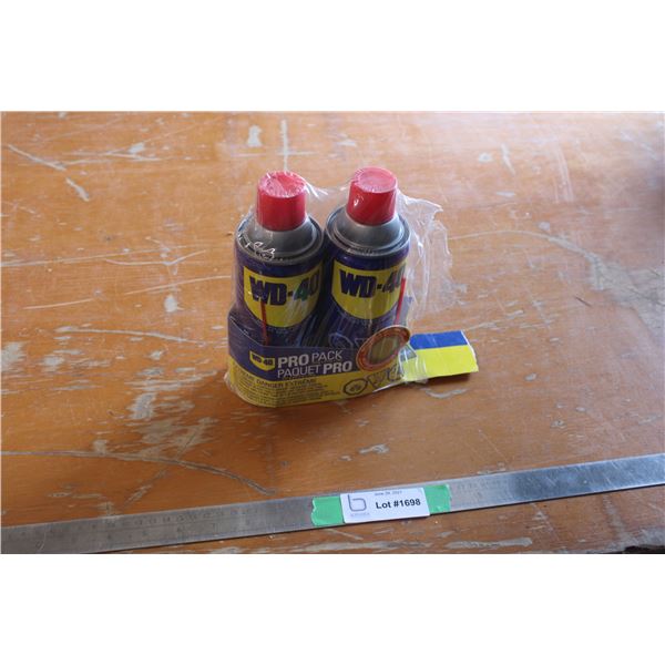 (2) Cans of WD-40