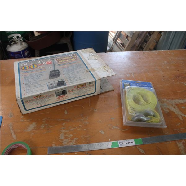 The Melnor Getting Out Shovel Kit and 15ft Tow Strap