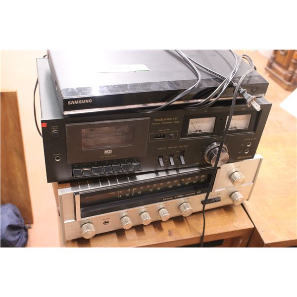 DVD Player Equalizer and Stereo Receiver